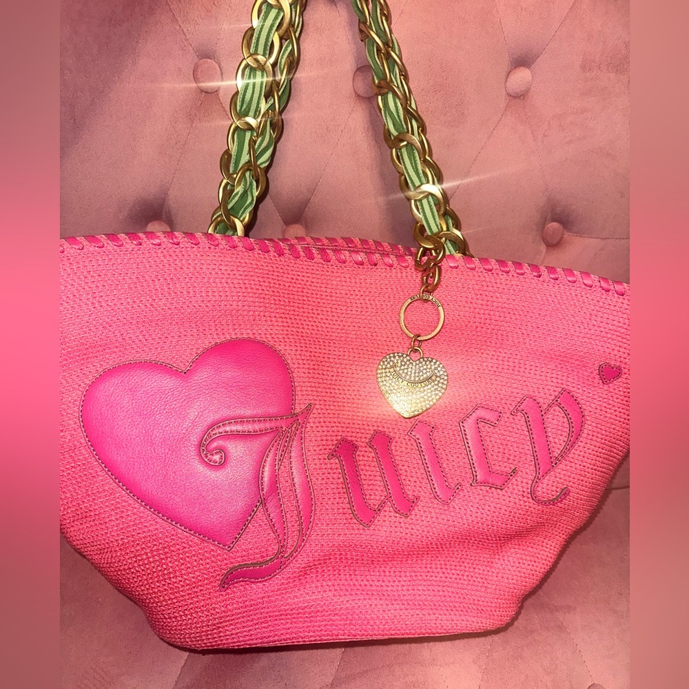 Vintage Juicy Couture Wicker Bag/Purse! Y2K!